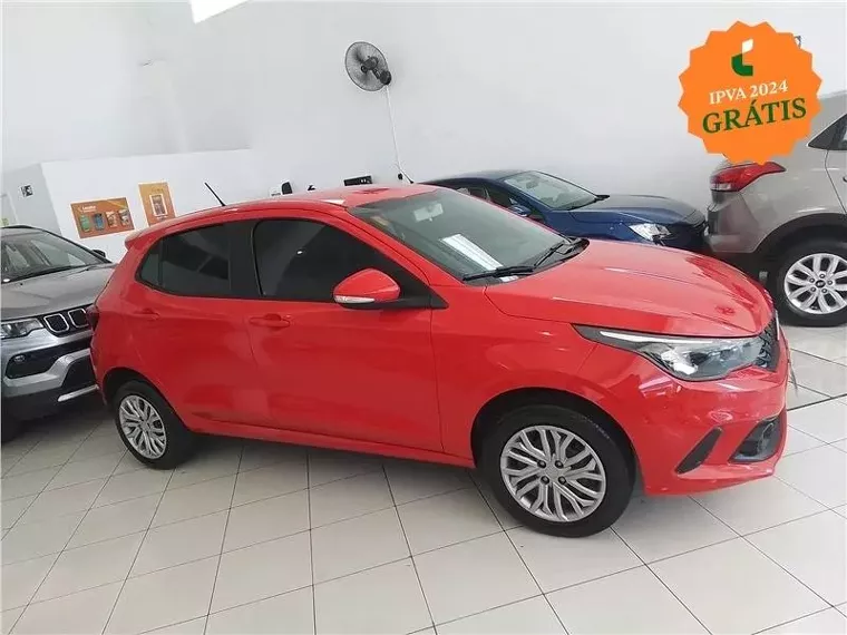 Fiat Argo Vermelho 8