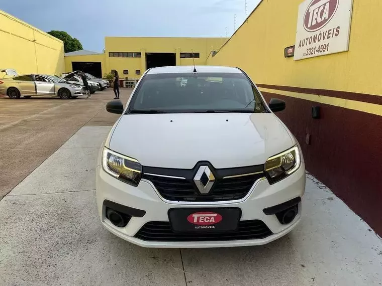 Renault Logan Branco 1