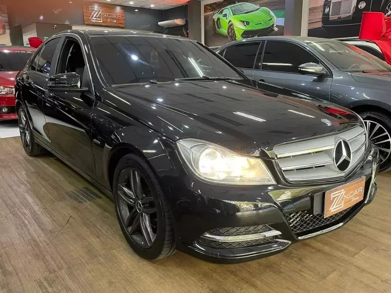 Mercedes-benz C 180 Preto 4