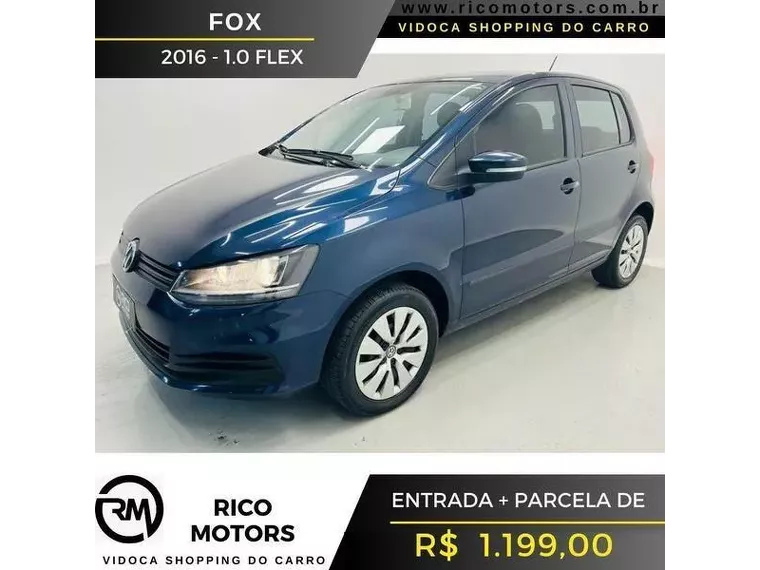 Volkswagen Fox Azul 6