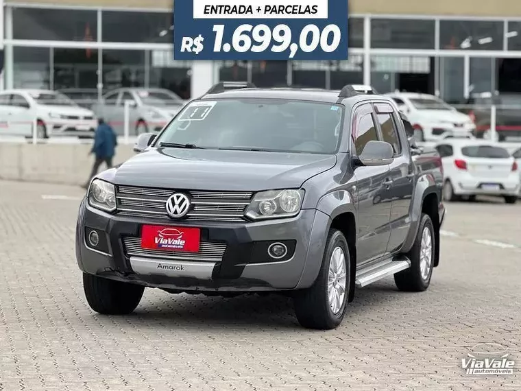 Volkswagen Amarok Cinza 7