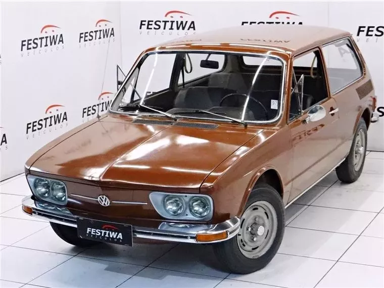 Volkswagen Brasilia Marrom 4