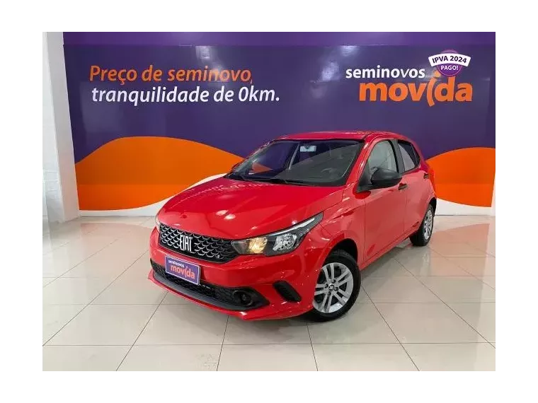 Fiat Argo Vermelho 4