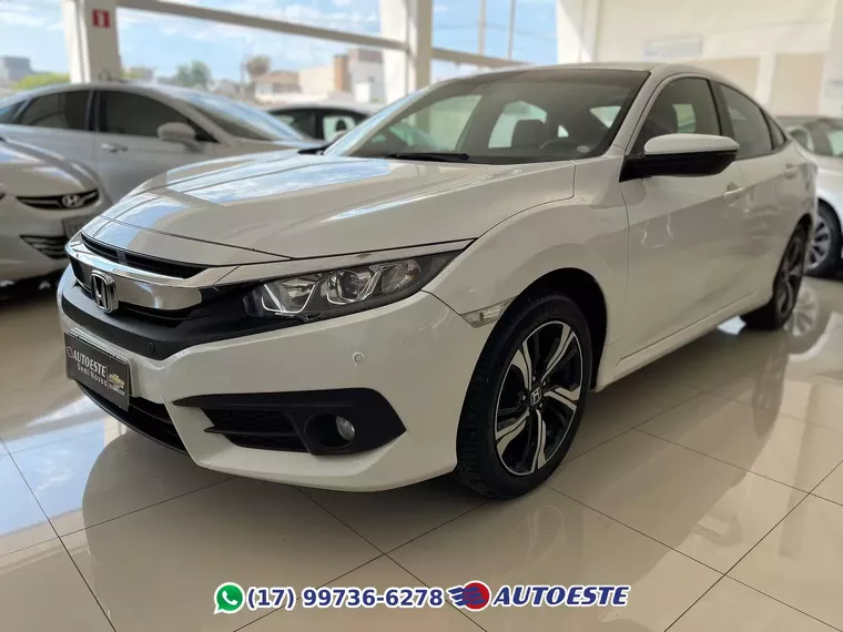 Honda Civic Branco 5