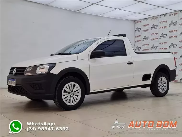 Volkswagen Saveiro Branco 16