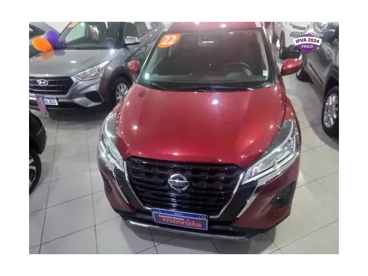 Nissan Kicks Vermelho 2