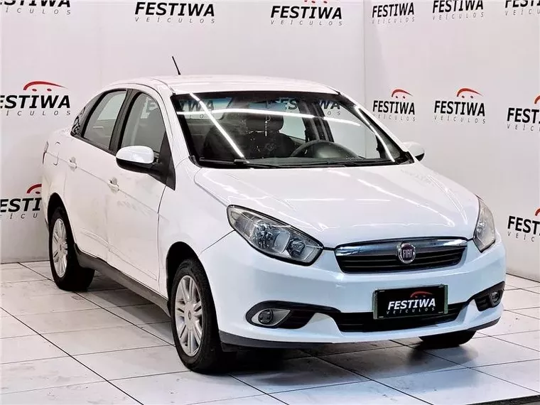 Fiat Grand Siena Branco 8