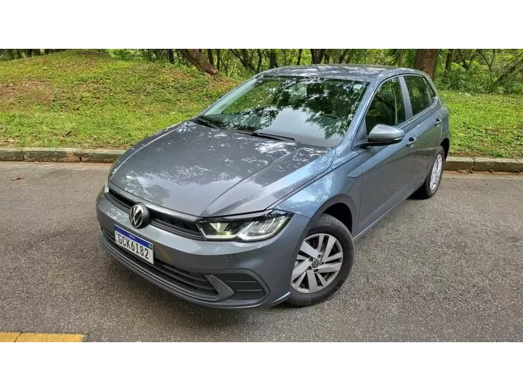 Volkswagen Polo Hatch Cinza 1