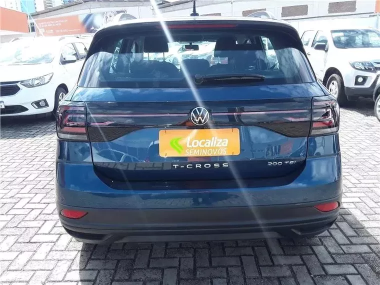 Volkswagen T-cross Azul 1