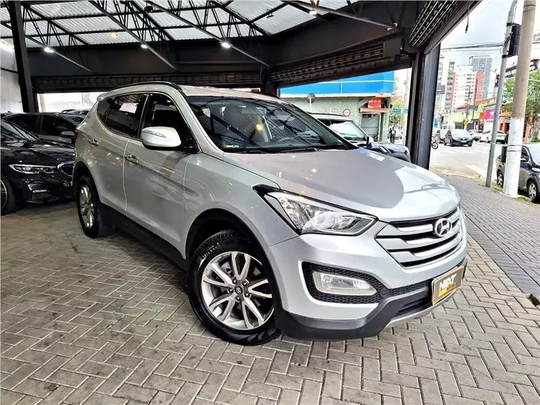 Hyundai Santa Fé Prata 8