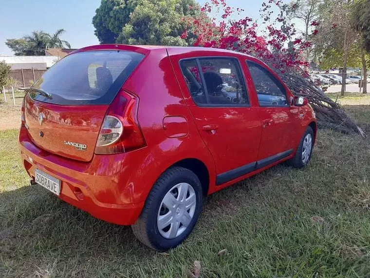 Renault Sandero Vermelho 4