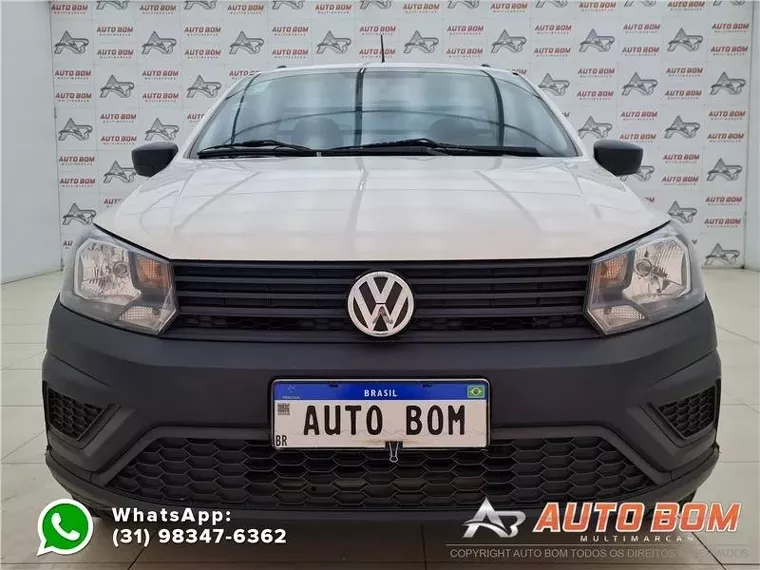 Volkswagen Saveiro Branco 10