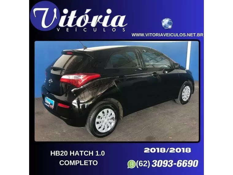 Hyundai HB20 Preto 2