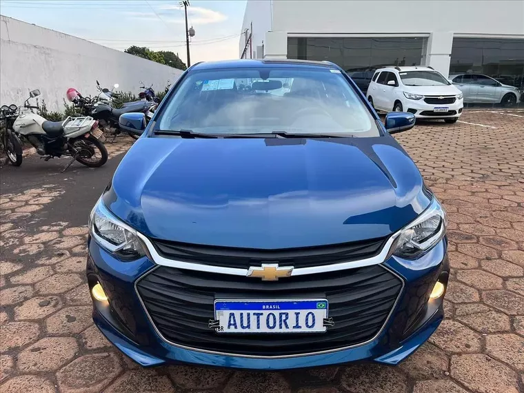 Chevrolet Onix Azul 2