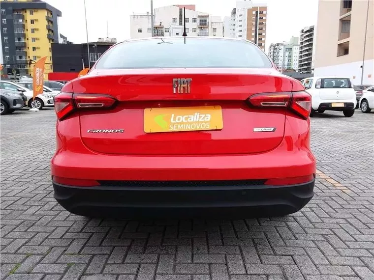 Fiat Cronos Vermelho 5