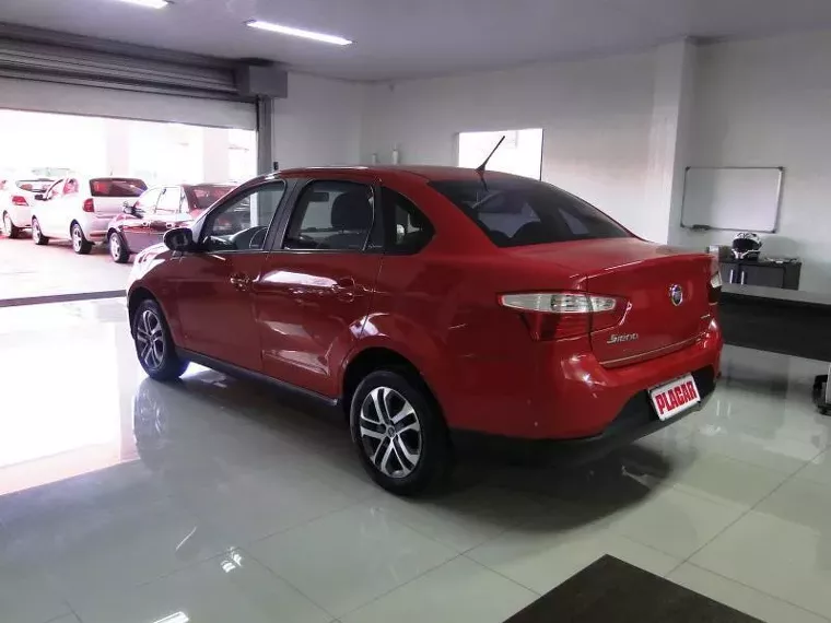 Fiat Grand Siena Vermelho 5