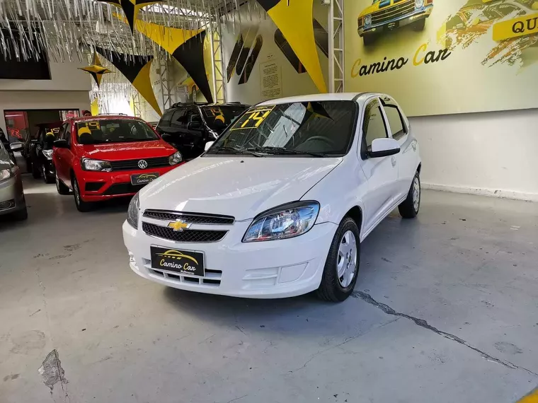 Chevrolet Celta Branco 4