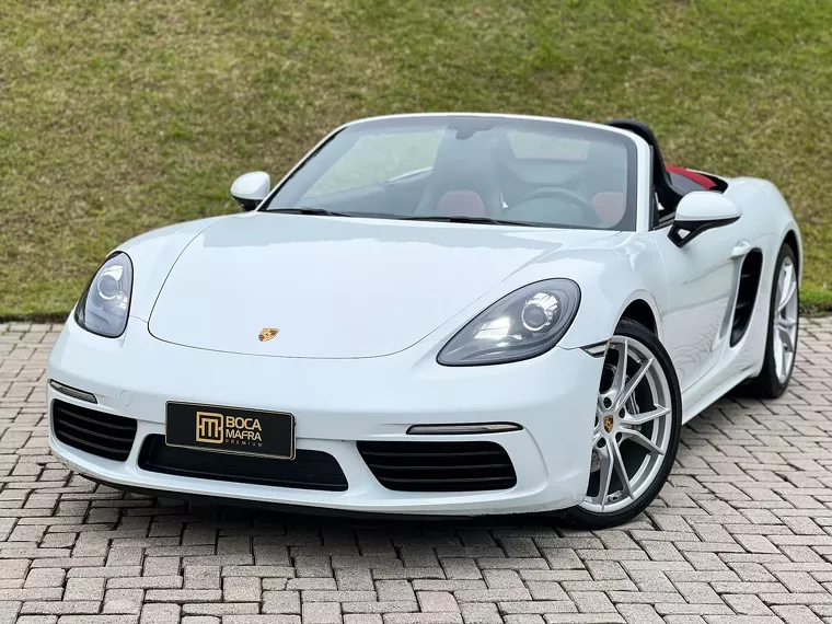 Porsche 718 Branco 2