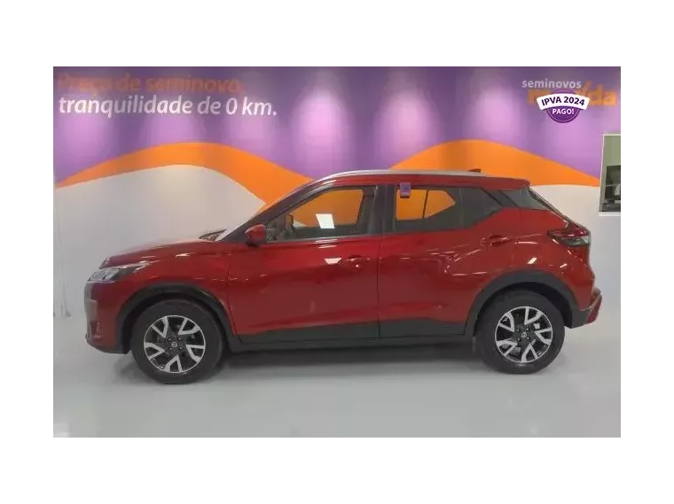 Nissan Kicks Vermelho 3