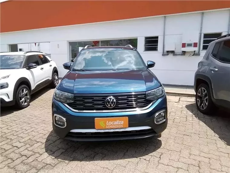 Volkswagen T-cross Azul 4