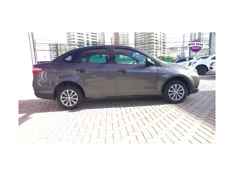 Fiat Grand Siena Cinza 4