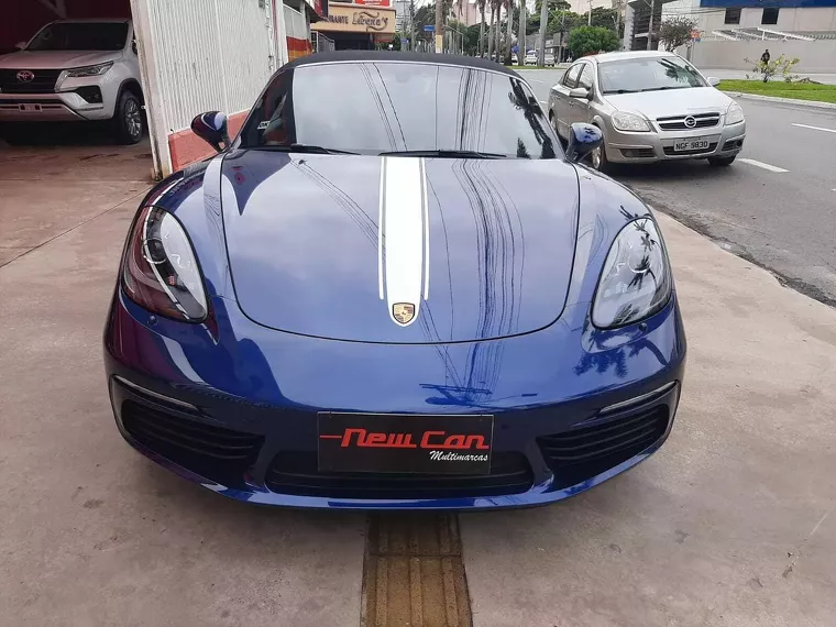 Porsche 718 Azul 10