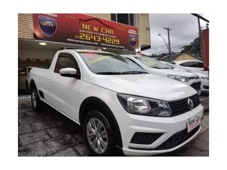 Volkswagen Saveiro Branco 4