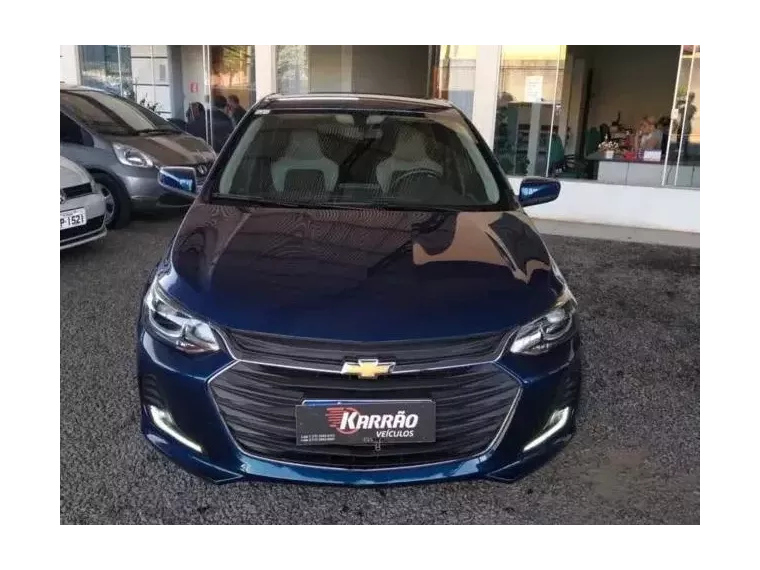 Chevrolet Onix Azul 5