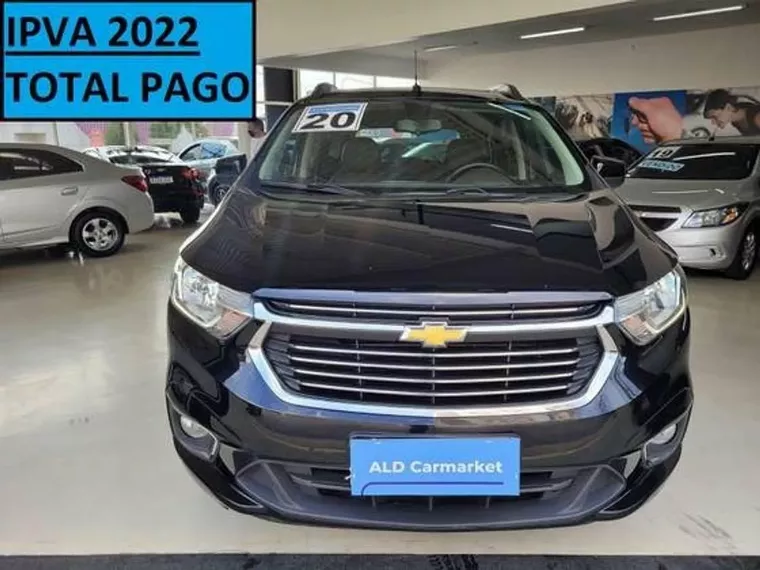 Chevrolet Spin Preto 1