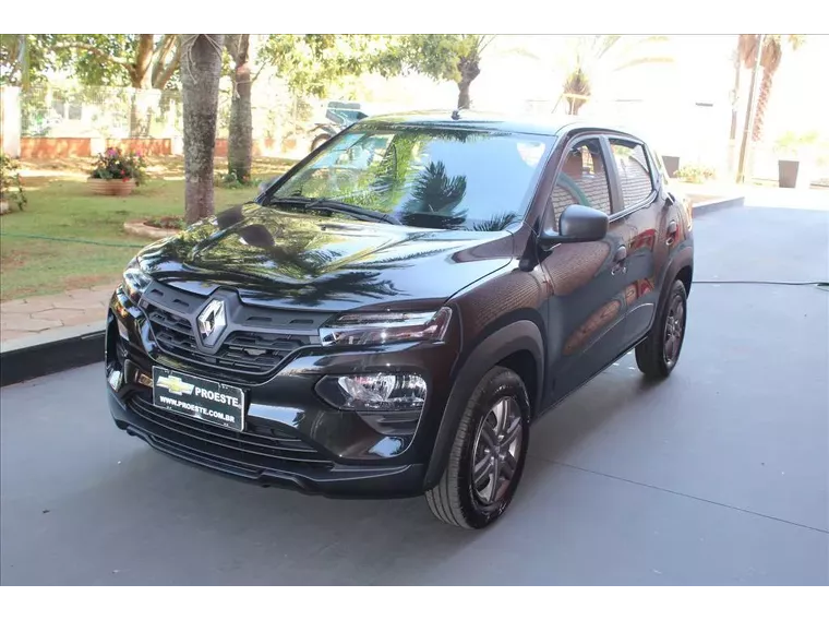 Renault Kwid Preto 4