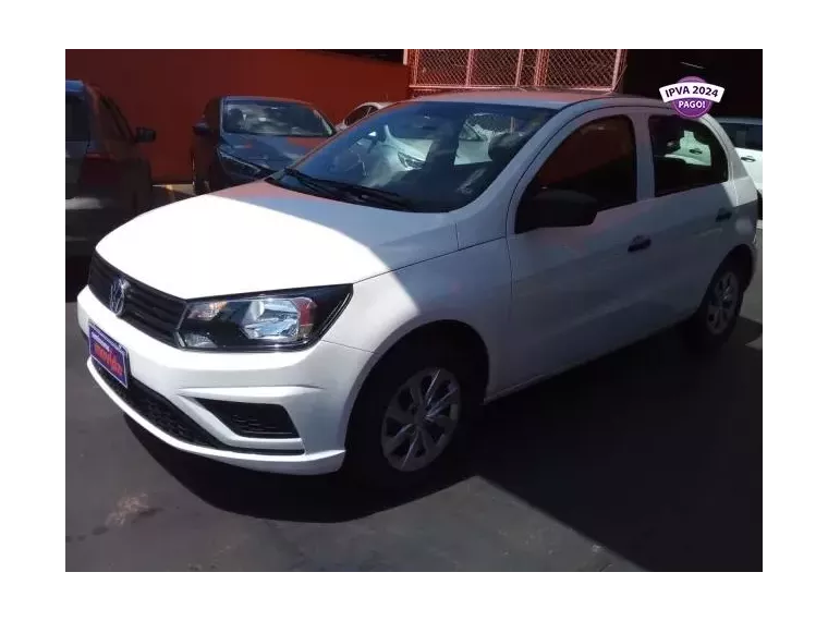 Volkswagen Gol Branco 4