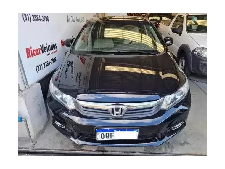 Honda Civic Preto 1