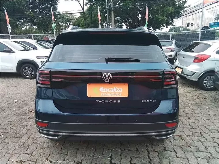 Volkswagen T-cross Azul 3