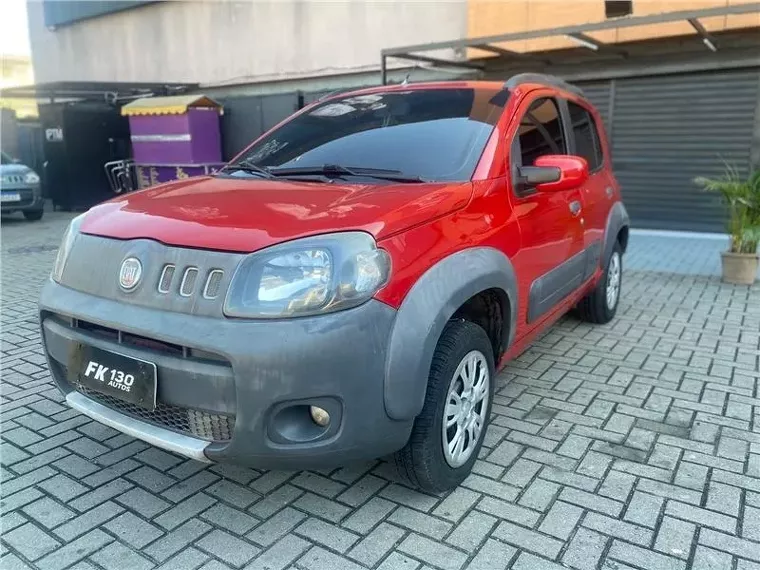 Fiat Uno Vermelho 3