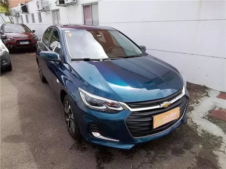 Chevrolet Onix Azul 8