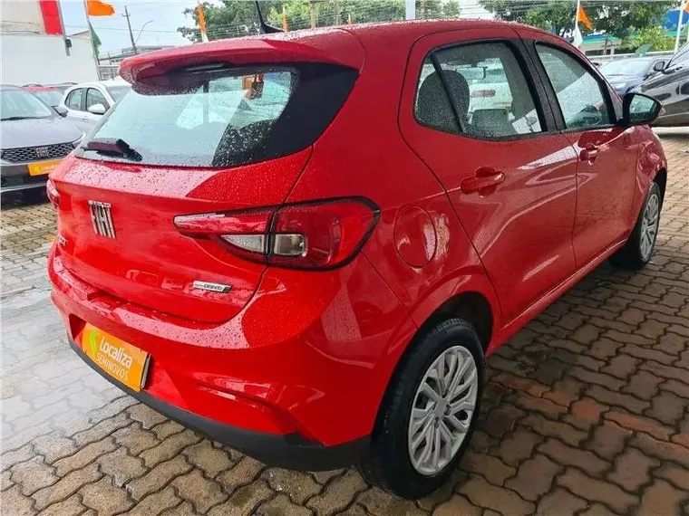 Fiat Argo Vermelho 3