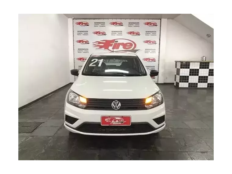 Volkswagen Gol Branco 1