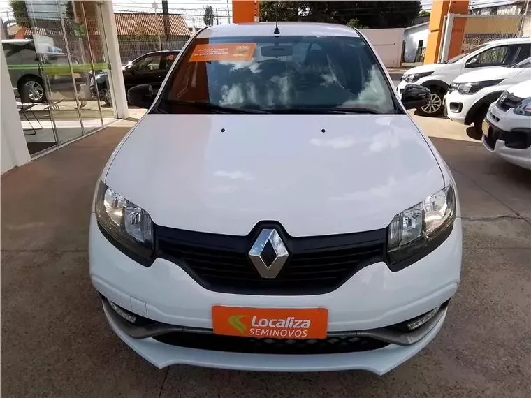 Renault Sandero Branco 4