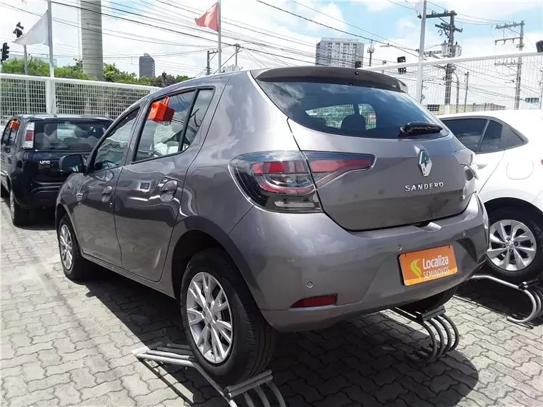 Renault Sandero Cinza 5