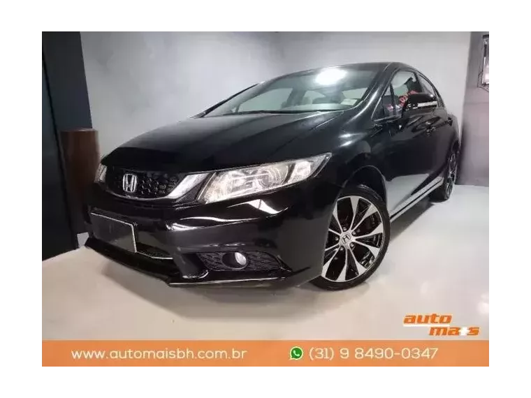 Honda Civic Preto 3