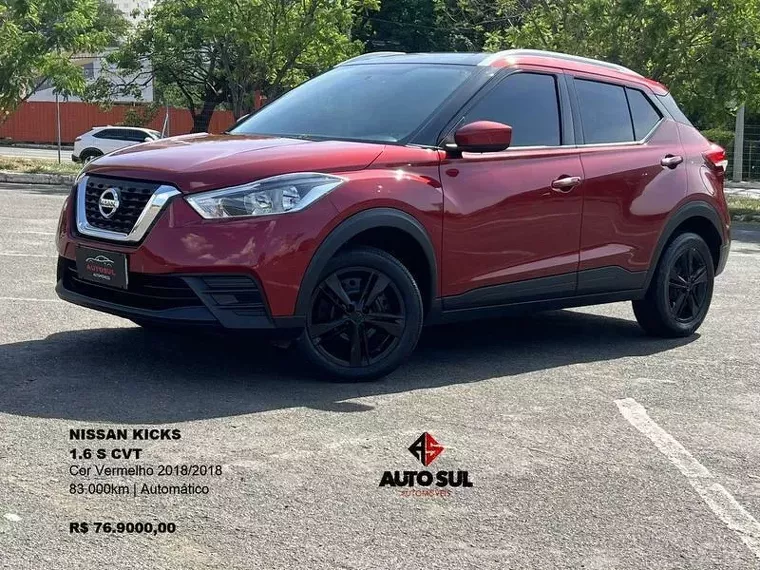 Nissan Kicks Vermelho 9