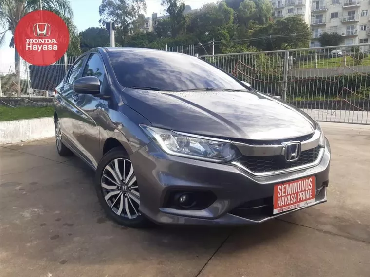 Honda City Cinza 7