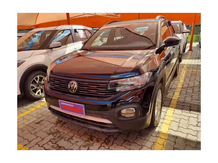 Volkswagen T-cross Preto 4