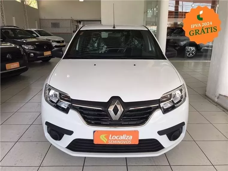 Renault Logan Branco 1