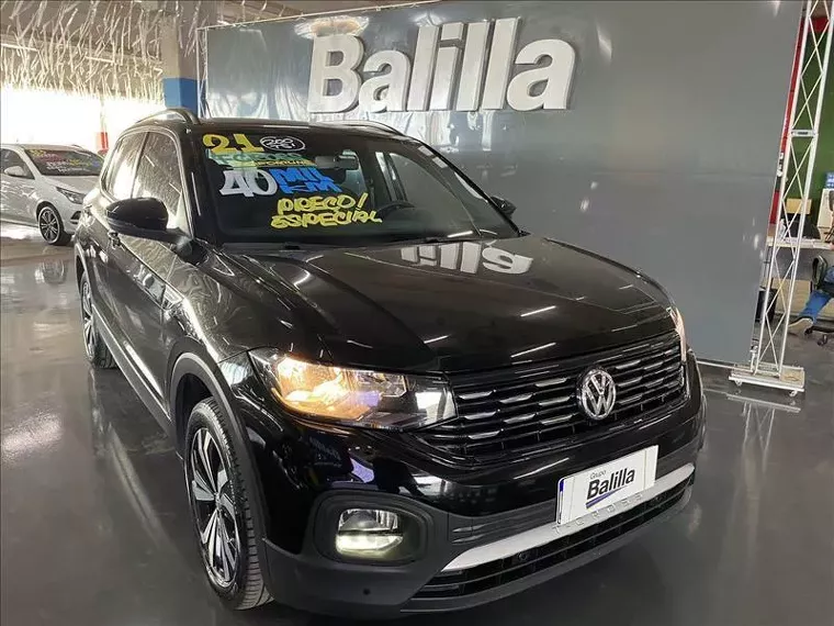 Volkswagen T-cross Preto 4