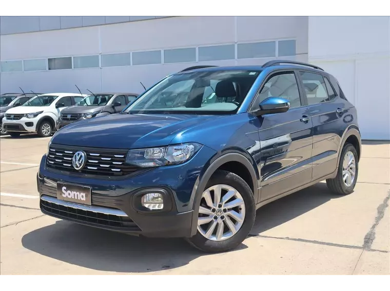 Volkswagen T-cross Azul 8