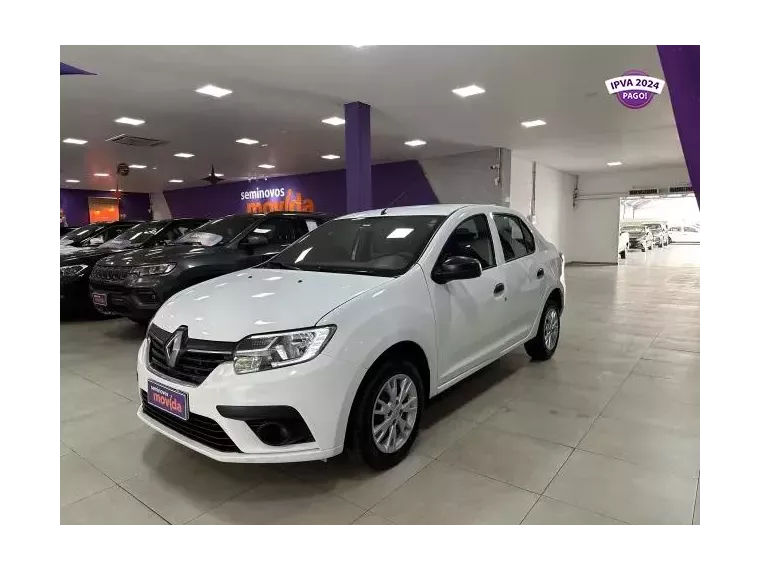 Renault Logan Branco 3