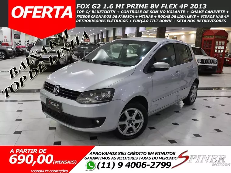 Volkswagen Fox Prata 14