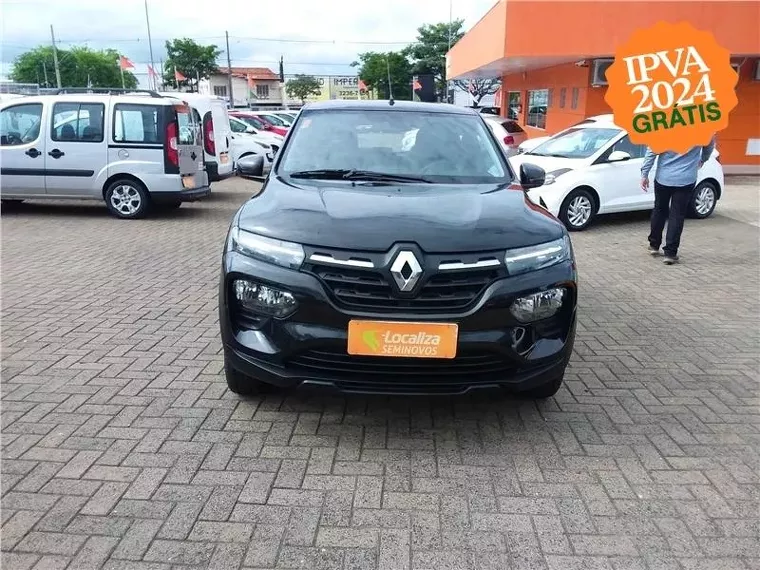 Renault Kwid Preto 1