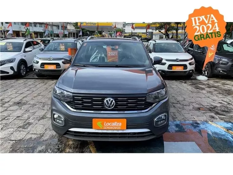 Volkswagen T-cross Cinza 4